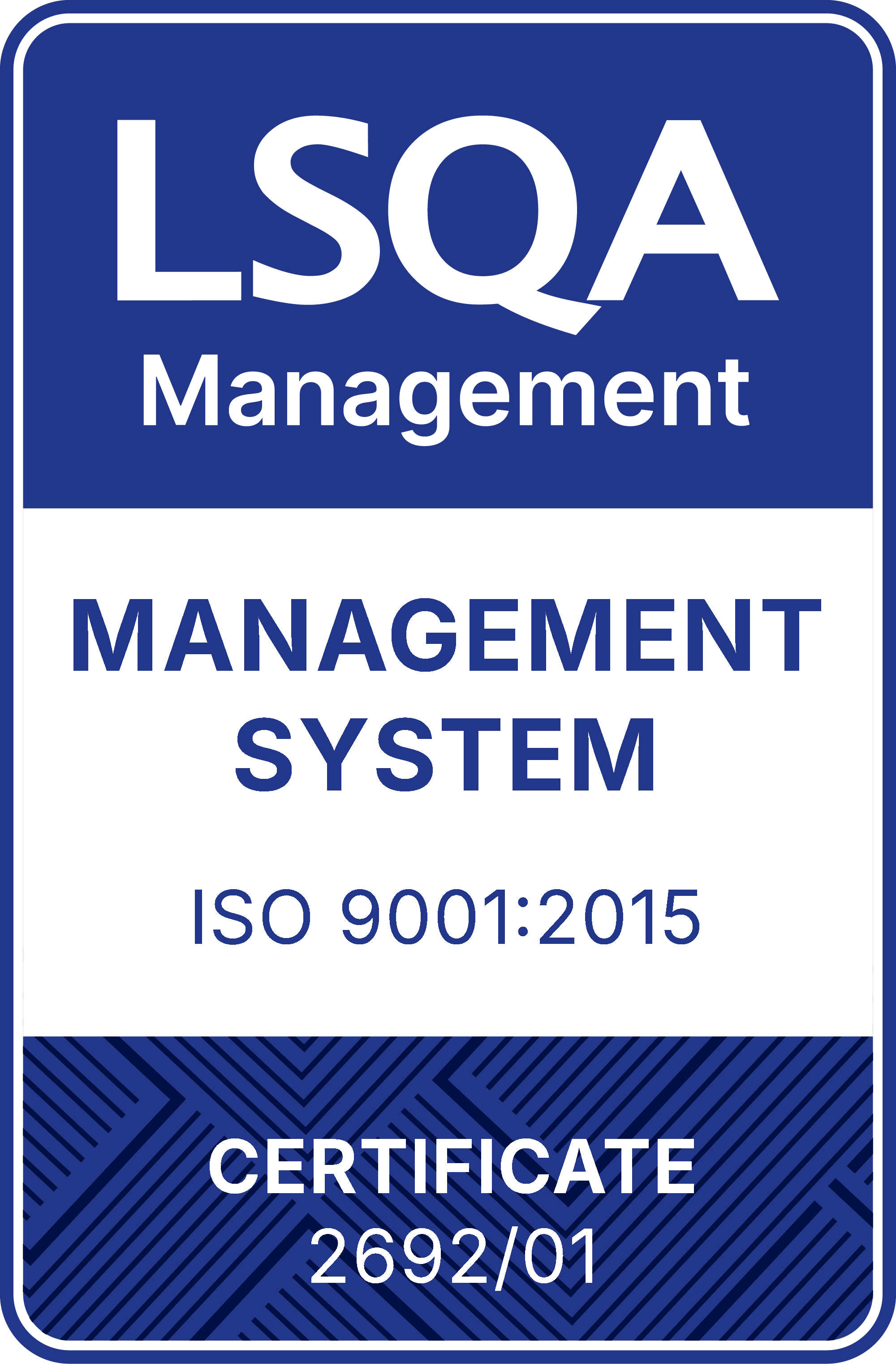 Certificacion ISO 9001:2015 - LSQA Management System